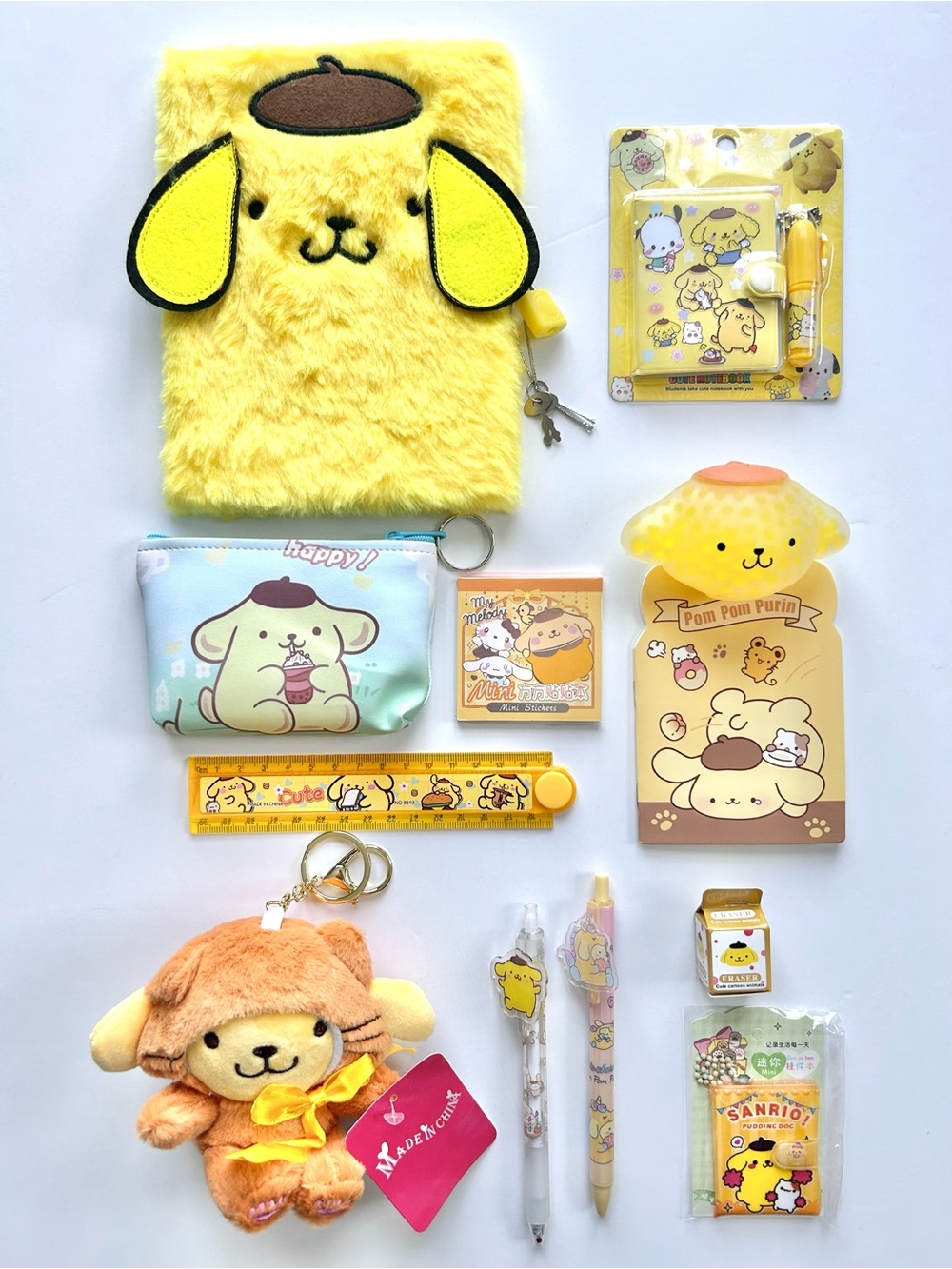 💛(POM358) Pompompurin Adorable 12-Piece Stationery Fun Bundle! - Picture 6 of 6